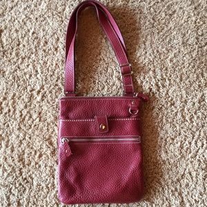 Roots Leather Purse